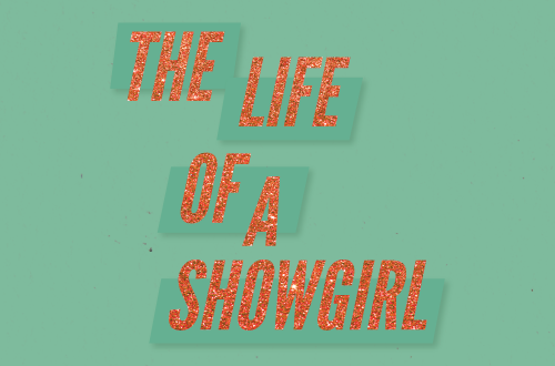 The Life Of Showgirl Shirt, Orange logo PNG for T-shirt print sublimation