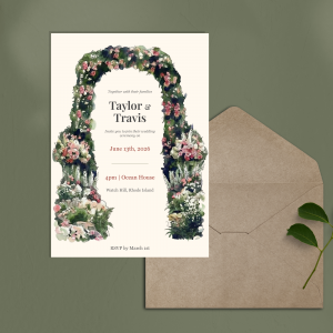 Taylor Swift inspired wedding invitation template